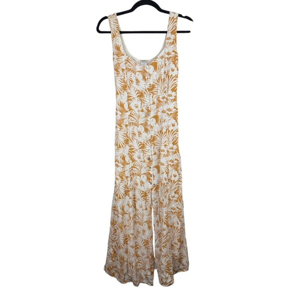 L Space Swimwear Seaside Escape Summer Jams Button Down Sleeveless Dress - S/P - Picture 3 of 5